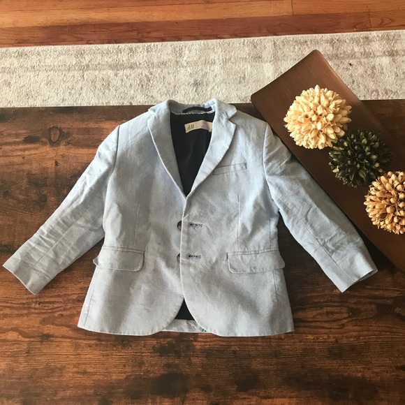 boys light blue coat